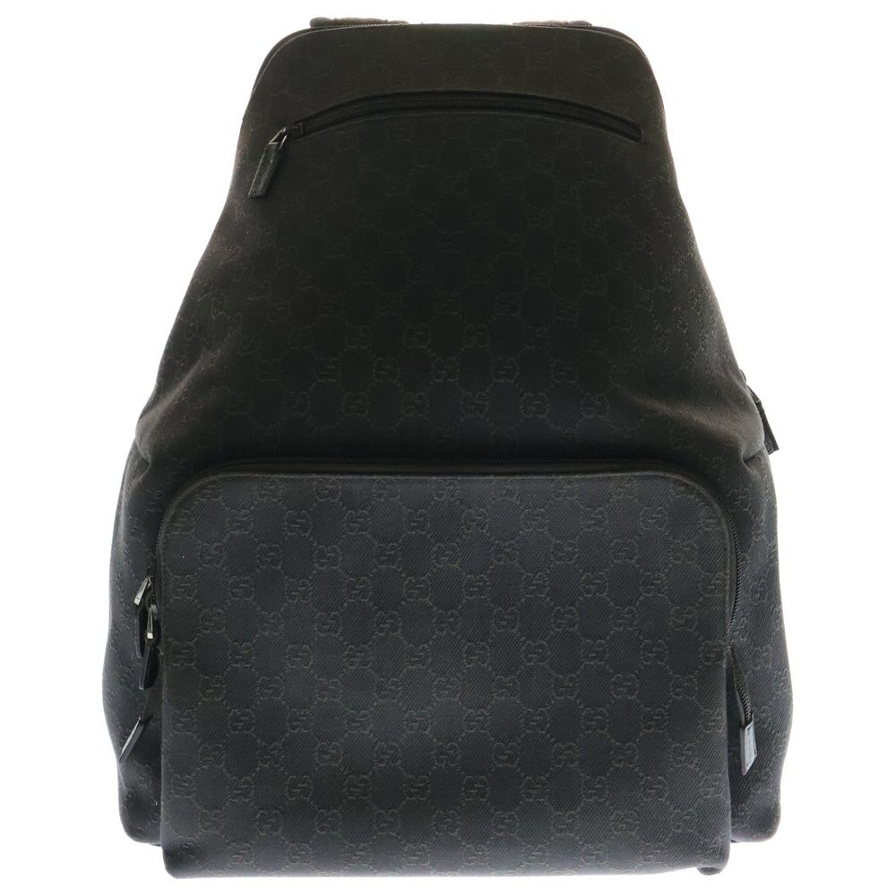 GUCCI (グッチ) GG柄 デニムキャンバスデニムバックパック リュック 
