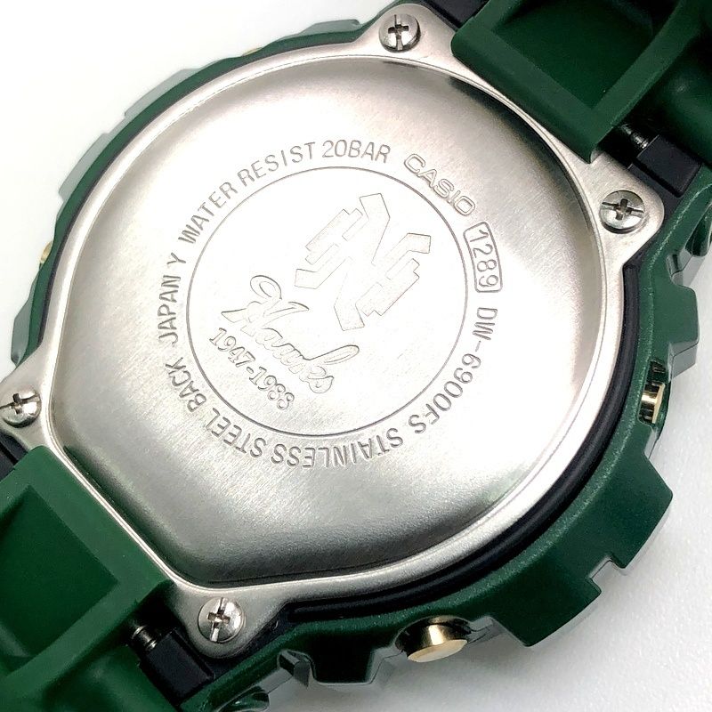メリー　 DW-6900BHAWKS-3 南海ホークス 緑メタリック DW-6900BHAWKS-3JR G-SHOCK×南海ホークス 1,000本限定コラボモデル