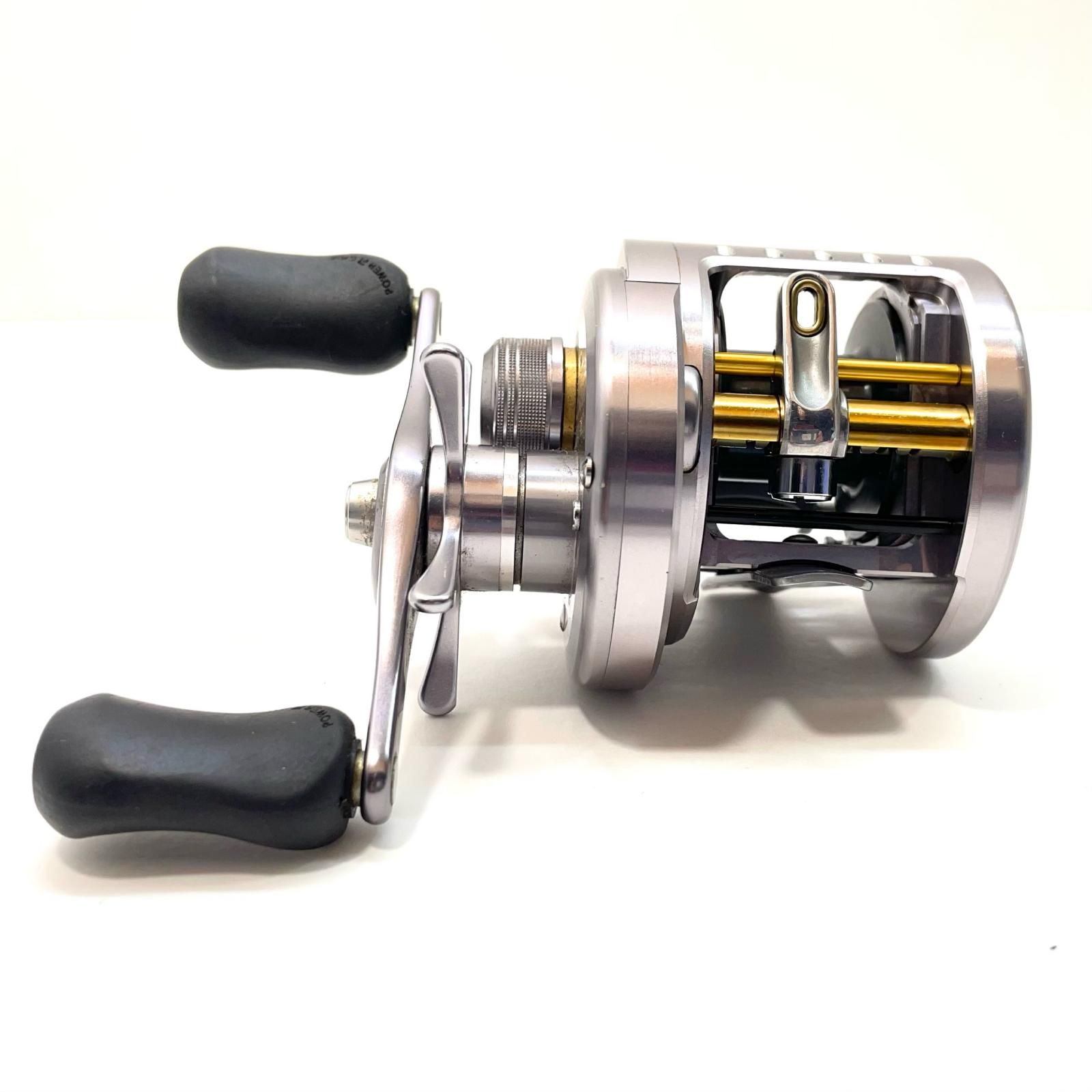 なし SHIMANO シマノ リール 09カルカッタコンクエスト 200 DC ベイトリール 右ハンドル 86