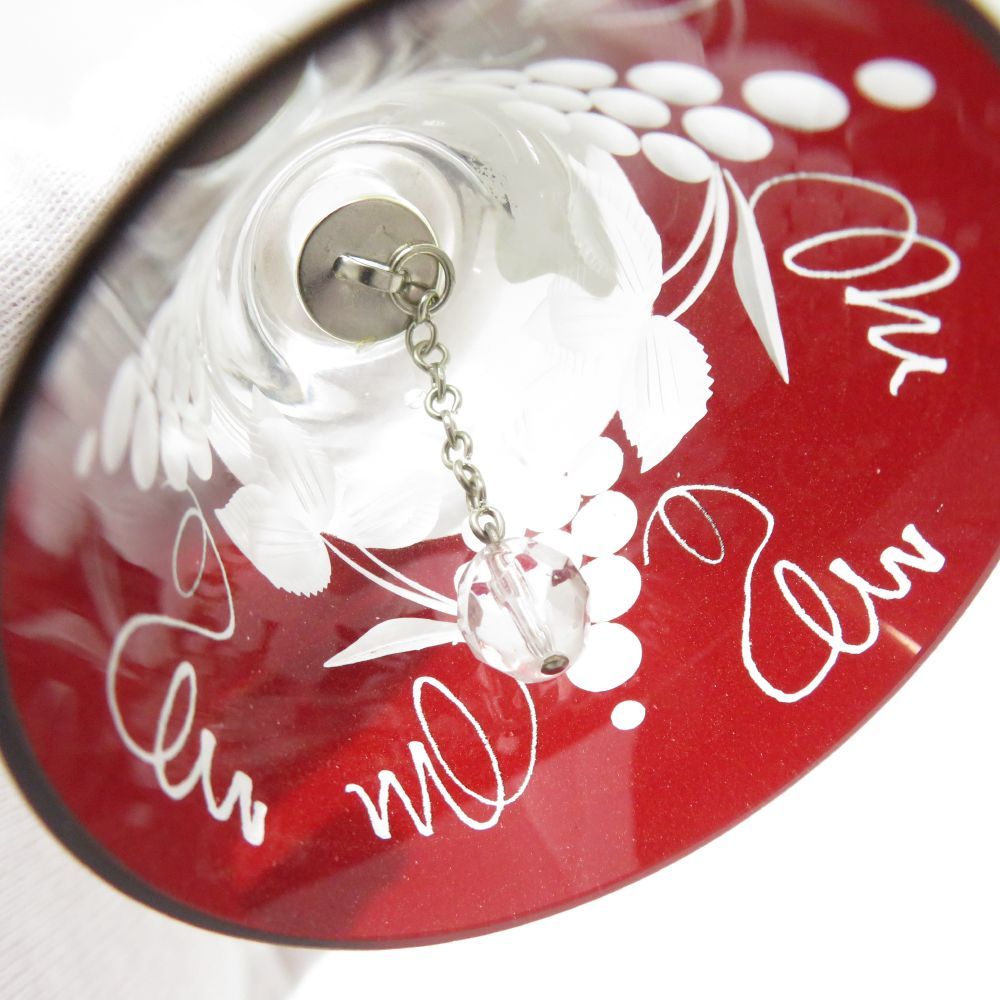 美品 Egermann エーゲルマン ハンドベル 1点 クリスタルガラス