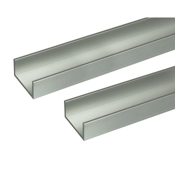 14営業日以内発送 ハイロジック 4549396007904 3100790 アルミチャンネル 2m 3．0x60x30mm シルバー 2入 沖縄離島販売不可