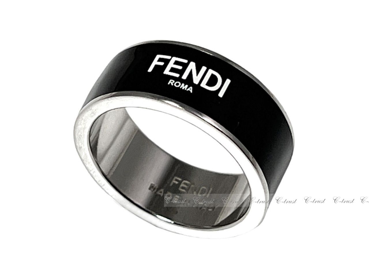 FENDI フェンディ リング RING 指輪 ロゴ レタリング メンズ