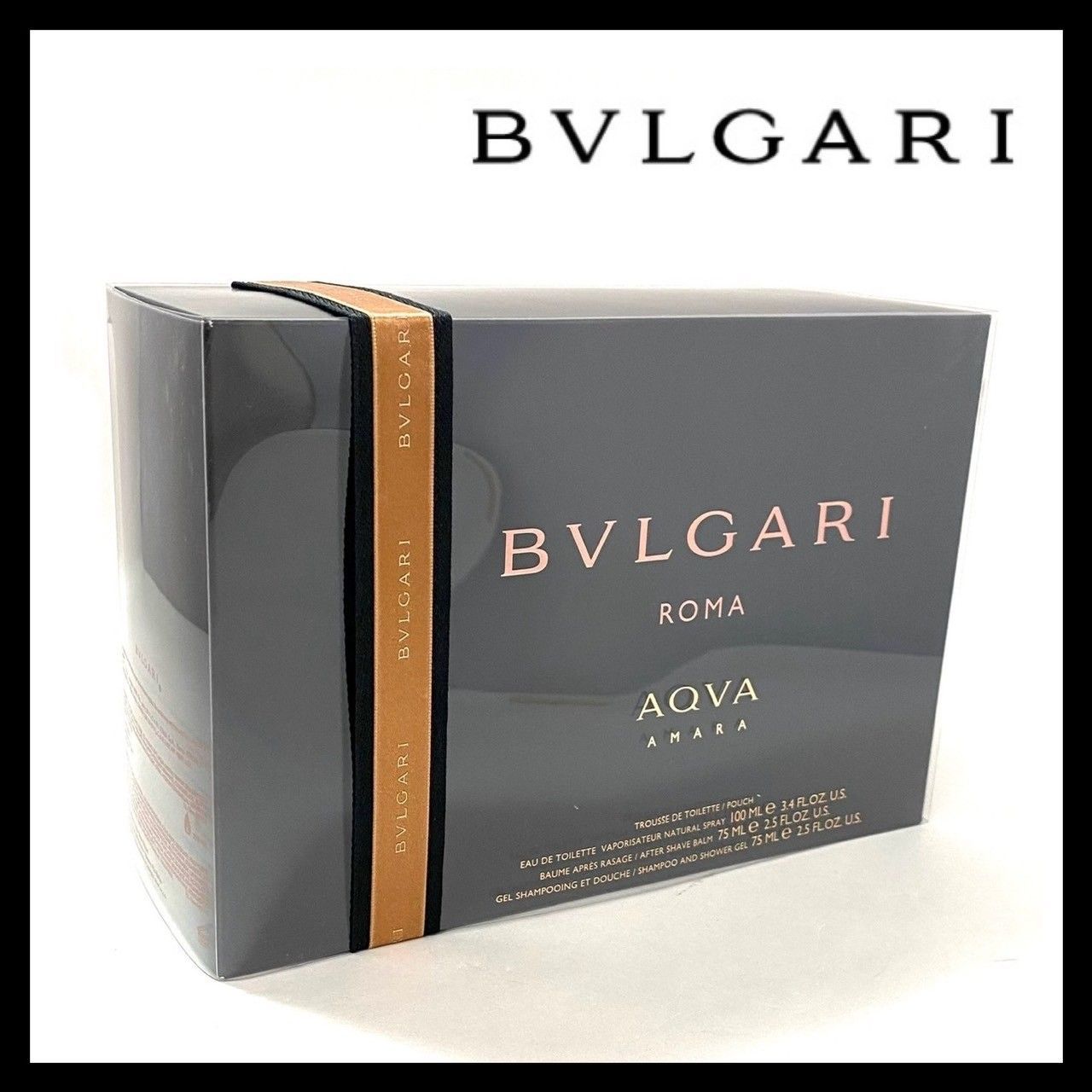 BVLGARI】アクア オードトワレ/シェーブバーム/シャンプーシャワージェル アクアアマーラ ブルガリ アマーラ シャンプー＆シャワー 100ml オードトワレ 香水(男性用)