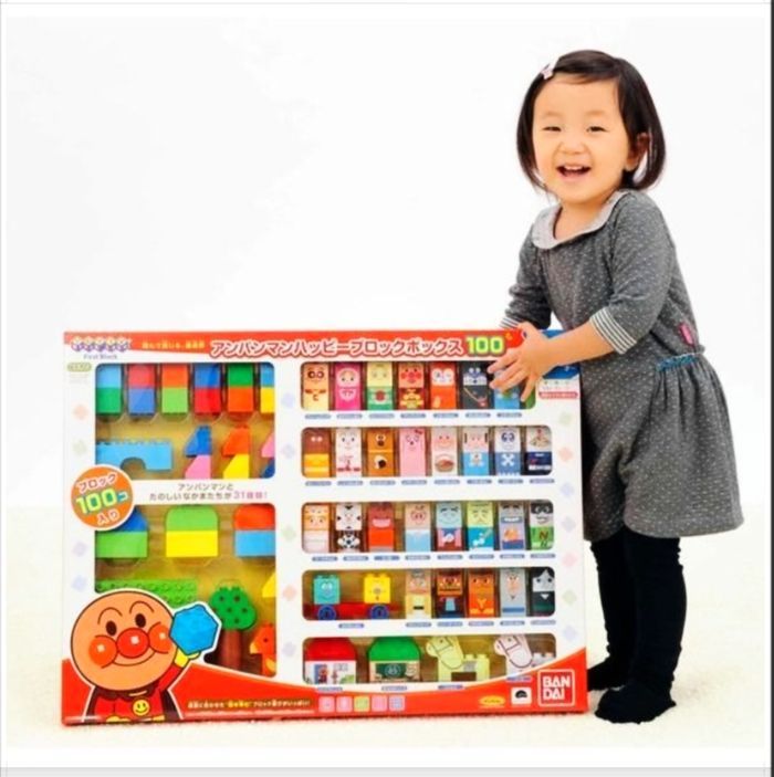 ☆限定 値下げ☆激レア☆アンパンマン☆ハッピーブロックボックス100 
