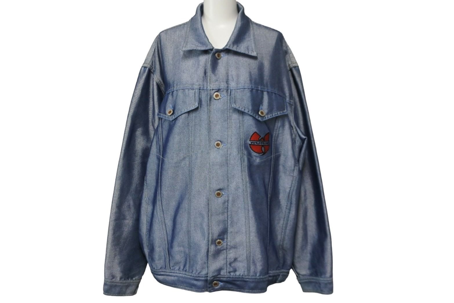 wu-wear wu-tang clan デニムジャケット ウータンクラン WU-TANG CLAN ウータンクラン デニムジャケット XL コットン