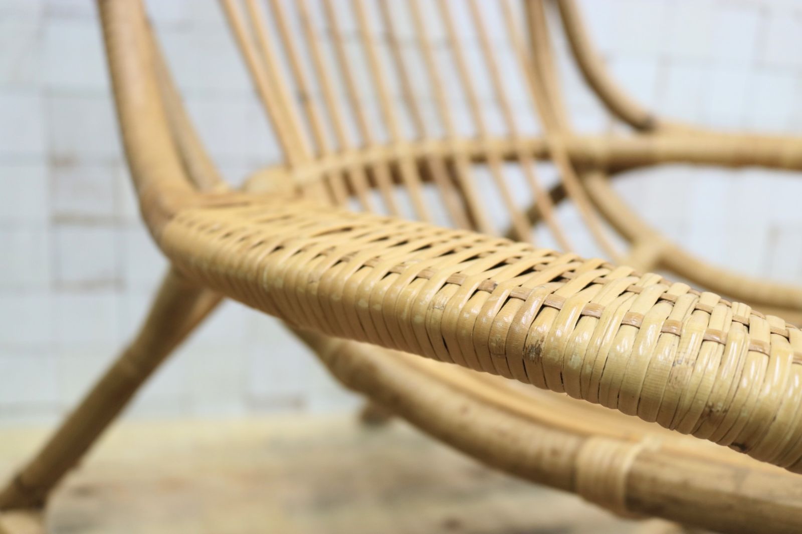 GMIK552◯unico ウニコ WEAVA ウィーバ ラウンジチェア ラタンチェア ハイバックチェア 椅子 インテリア 北欧スタイル MARWIL-DEMENAGEMENTS_CH