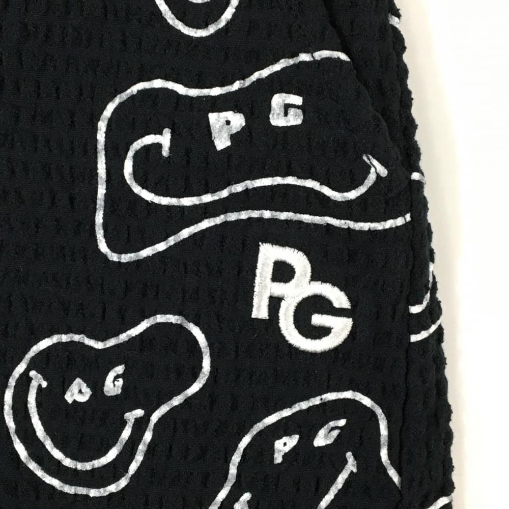 パーリーゲイツ スカート 黒×白 TOKE NIKO サッカー生地 レディース 00 XS ゴルフウェア PEARLY GATES LLC-HASEGAWATOSO_COM