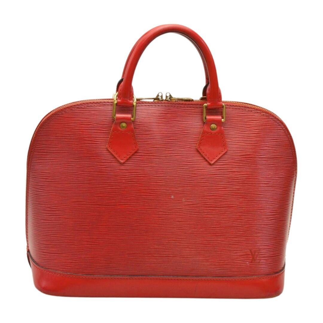ルイヴィトン Louis Vuitton M52147 アルマ レッド ハンドバッグ エピ レディース F-B6824