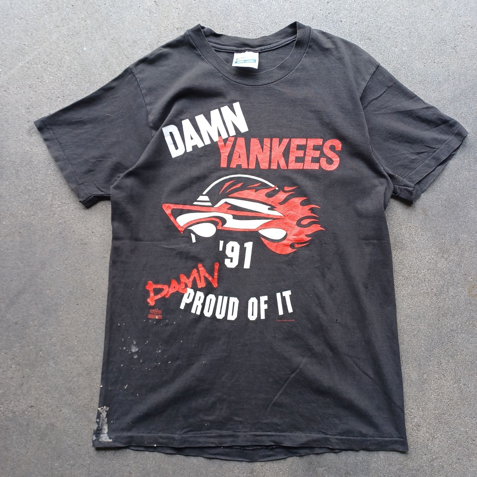 VINTAGE】90'ｓ DAMN YANKEESバンドT-Shirts - メルカリ