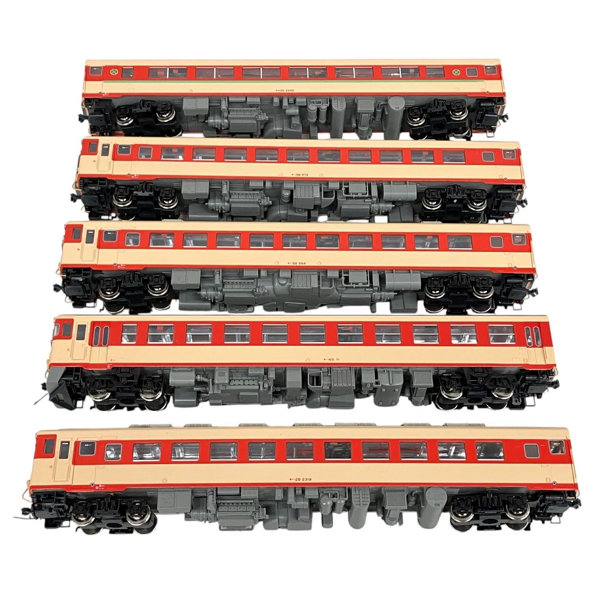 KTM 581系HO＋おまけ機関車4両＋更におまけ1両 KTM 581系HO＋おまけ機関車4両＋更におまけ1両 KTM 581系HO＋おまけ