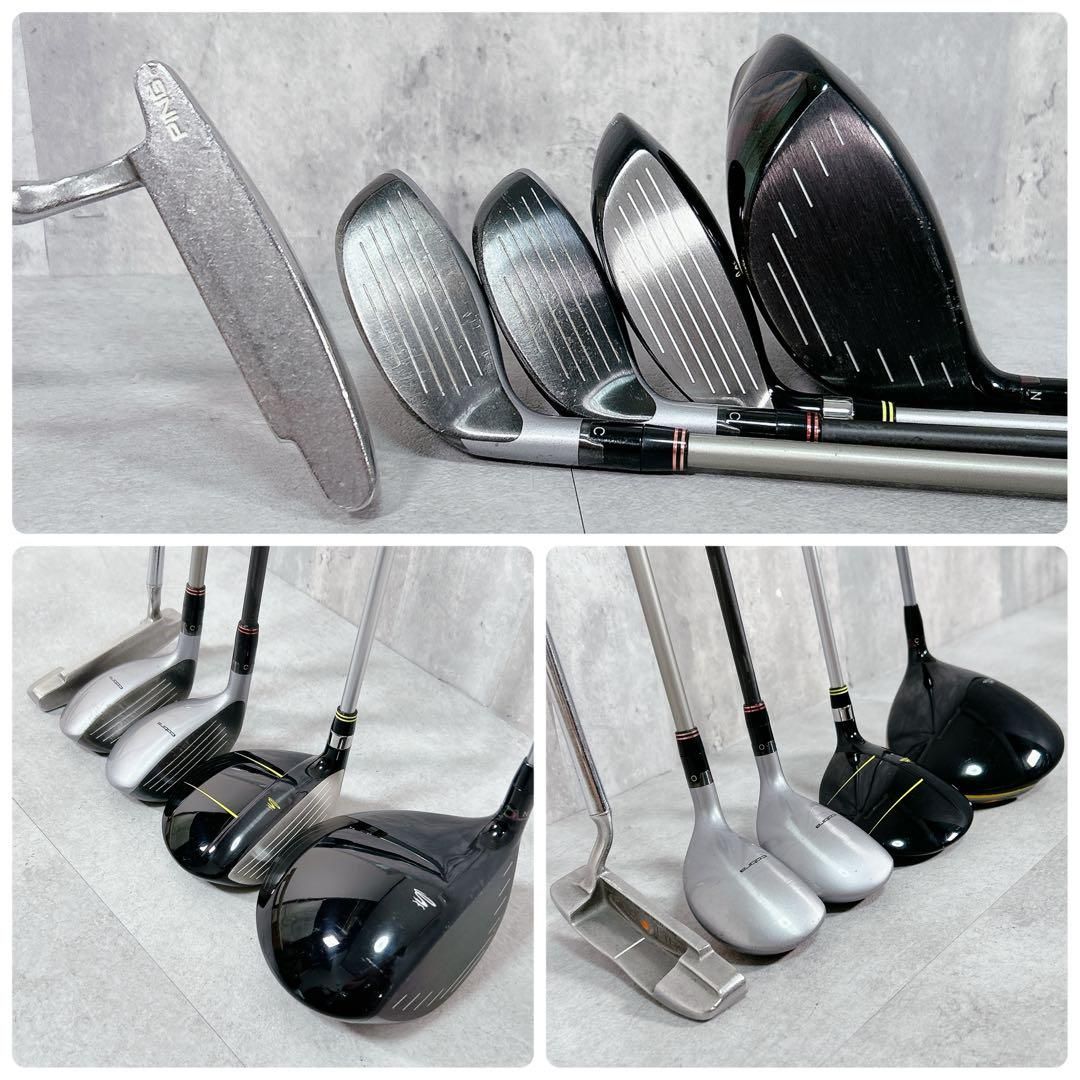 X737 コブラ他 メンズ ゴルフ クラブセット 12点 スタンドキャディバッグ X737 コブラ他 メンズ ゴルフ クラブセット 12点 スタンド