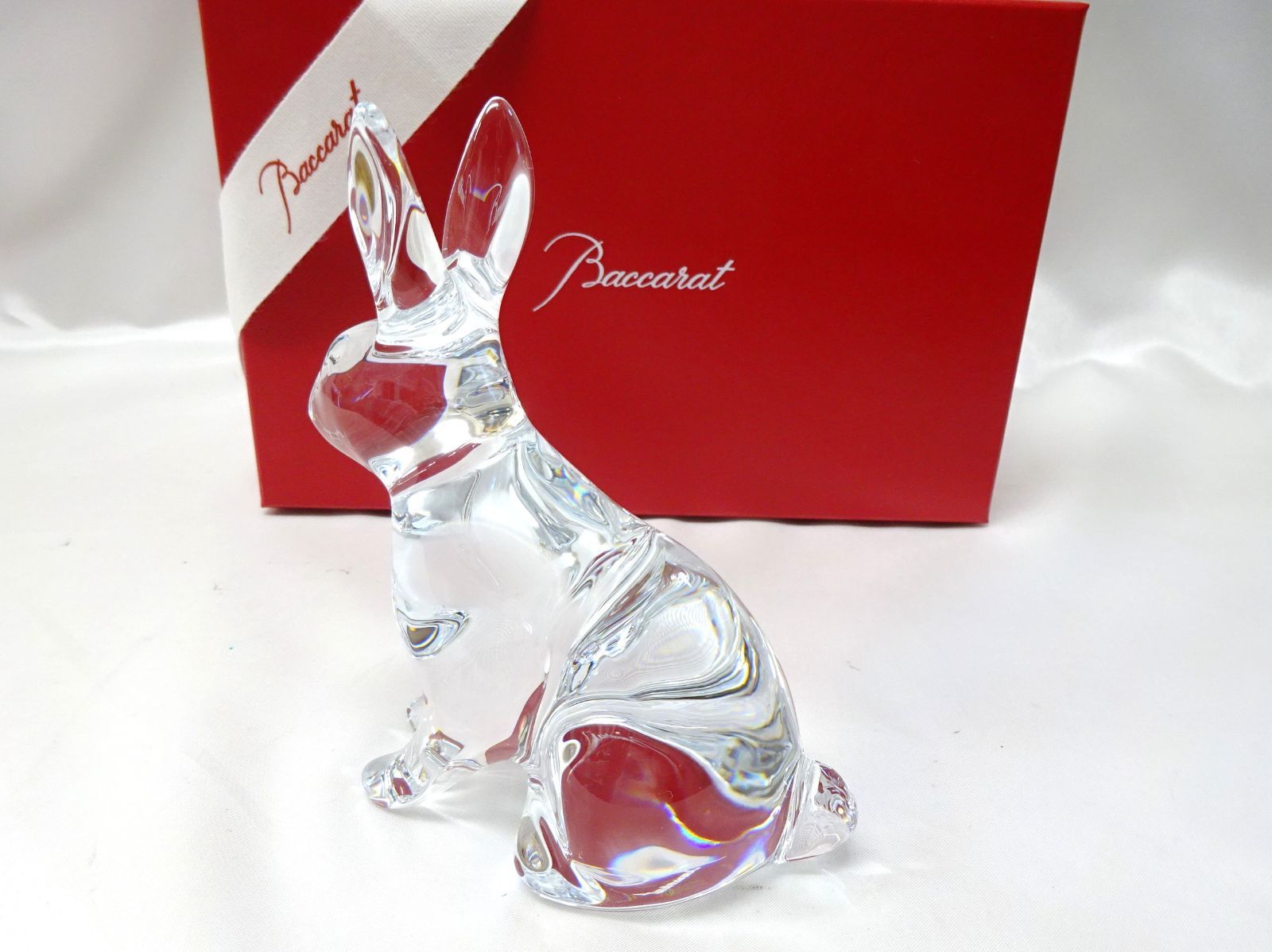 Baccarat フィギュリン 卯（うさぎ） 未使用】Baccarat バカラ 2023 Zodiac Rabbit 干支 ウサギ