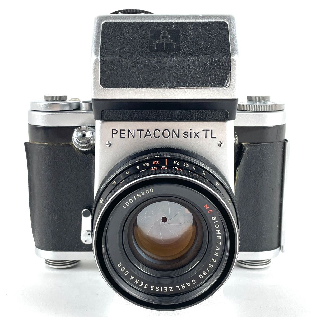 日本買いpentacon six レンズCarl Zeiss Jena 50mm F4 フィルムカメラ