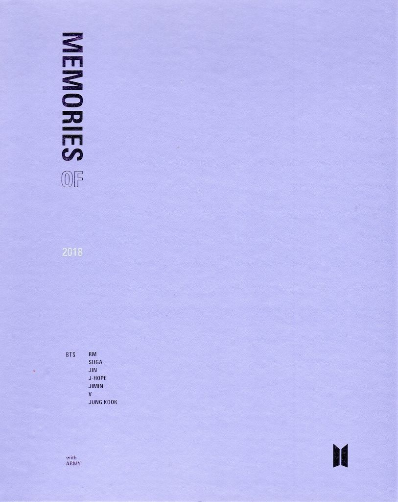 BTS DVD日本盤 MEMORIES OF 2018