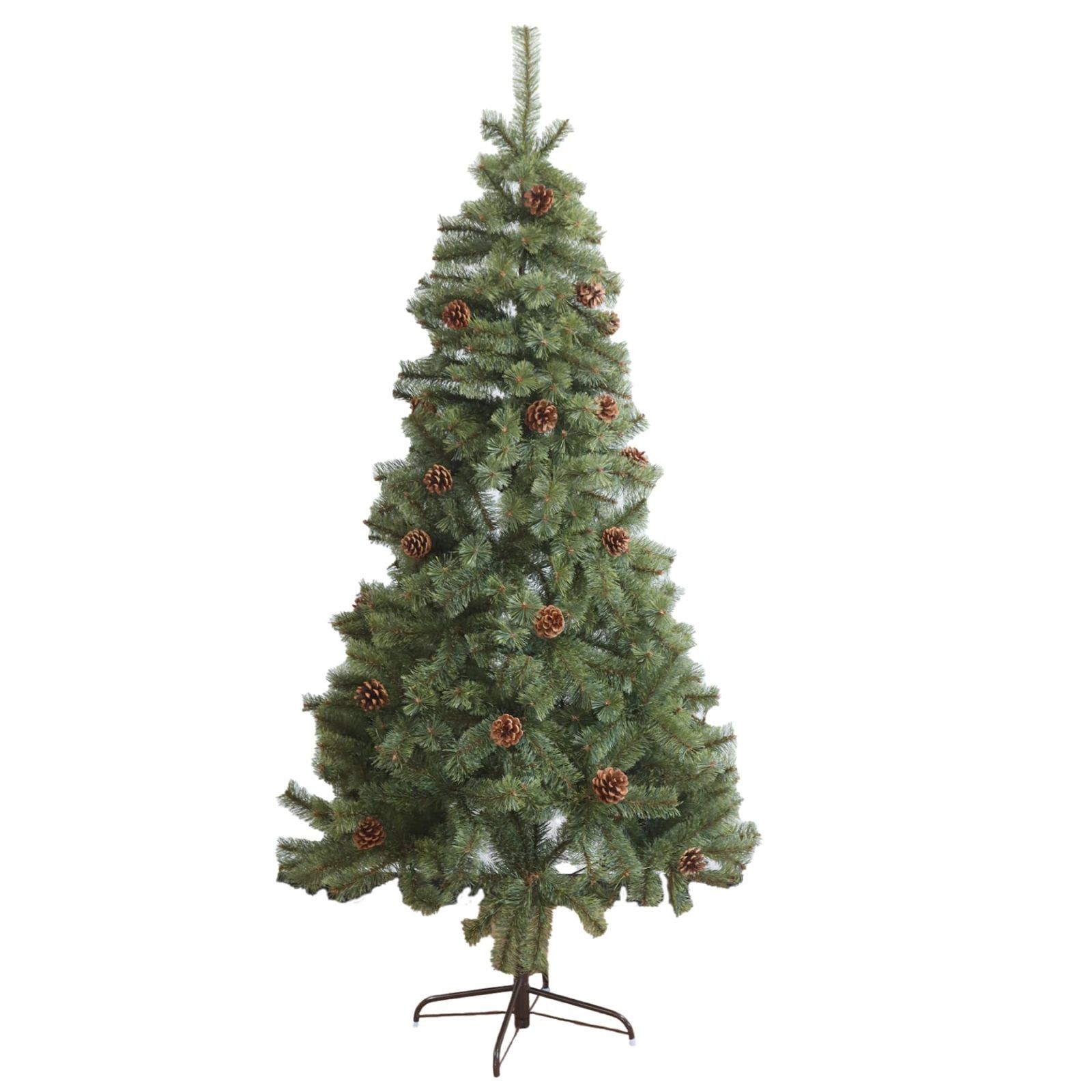 コストコのクリスマスリースはベルベット調のポインセチアが際立つ