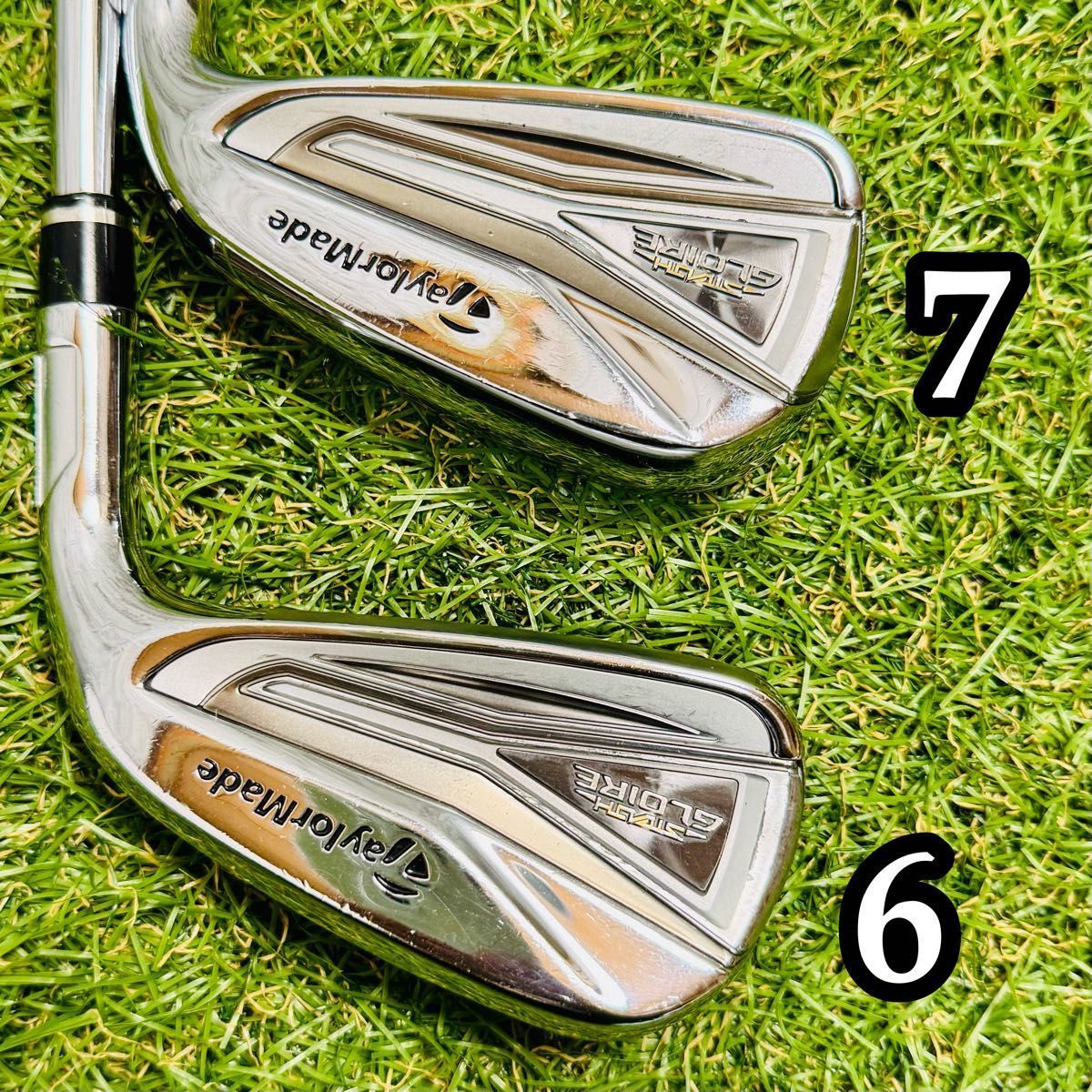 【良品】テーラーメイド ステルスグローレ メンズアイアンセット 5本 S 良品】テーラーメイド ステルスグローレ メンズアイアンセット 5本 S