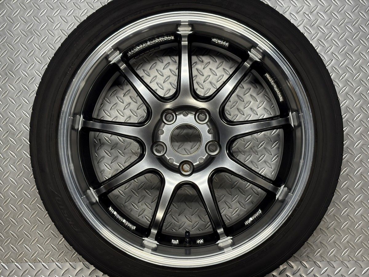 ワークエモーションD9R 18インチ8.5J オフセット＋47 PCD114.3 ワーク 
