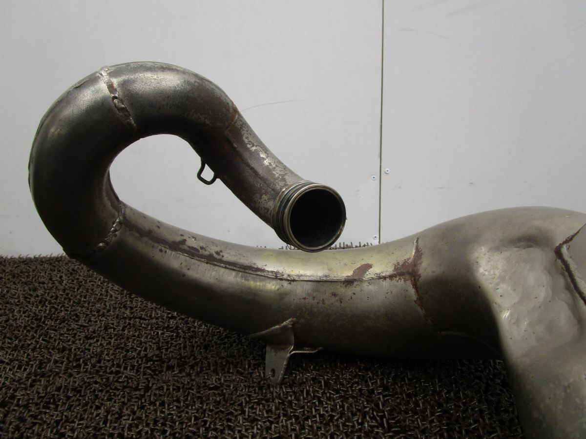 KDX220SR 社外 プロサーキット チャンバー A6837 マフラー DX220B カスタム素材に カワサキ キャブ車