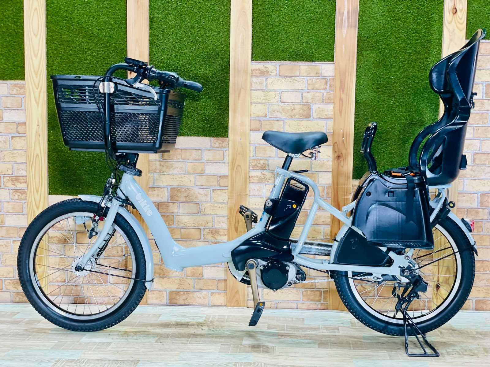 超特価】【大人気モデル】【BIKKE】【8.9AHバッテリー】【ブルーグレー 