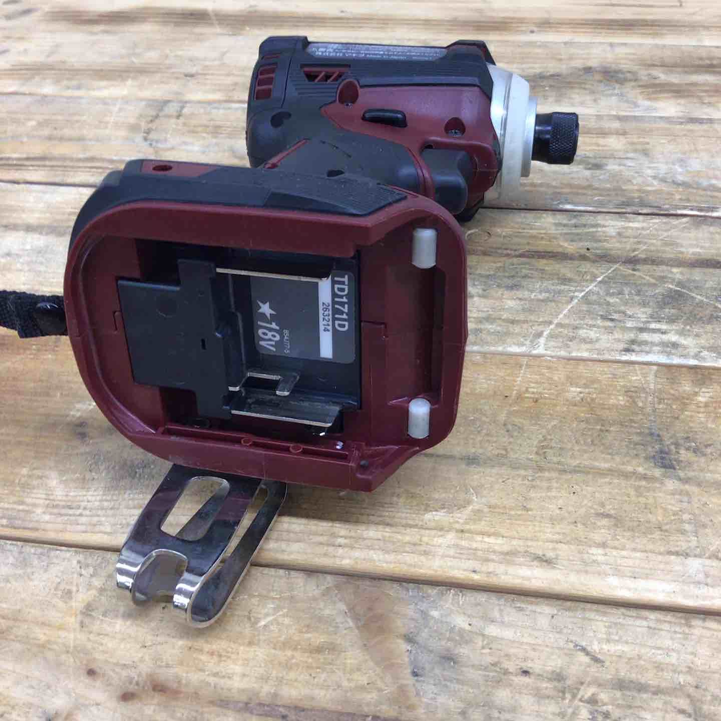 確認用 マキタ(makita) コードレスインパクトドライバー 配送 TD171DZAR