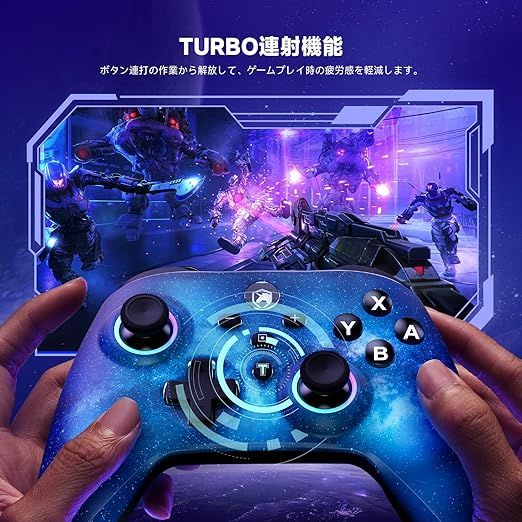 在庫処分セール】Switch コントローラー ワイヤレス RGBライト