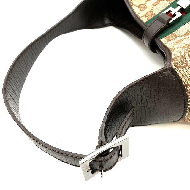 GUCCI グッチ ジャッキーショルダー GGキャンバス ワンショルダー