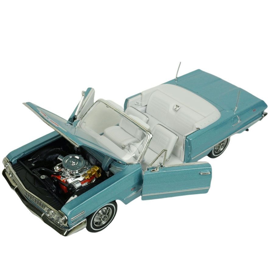 新品 1/24 箱入り ミニカー WELLY 1:24 1963 CHEVROLET IMPALA