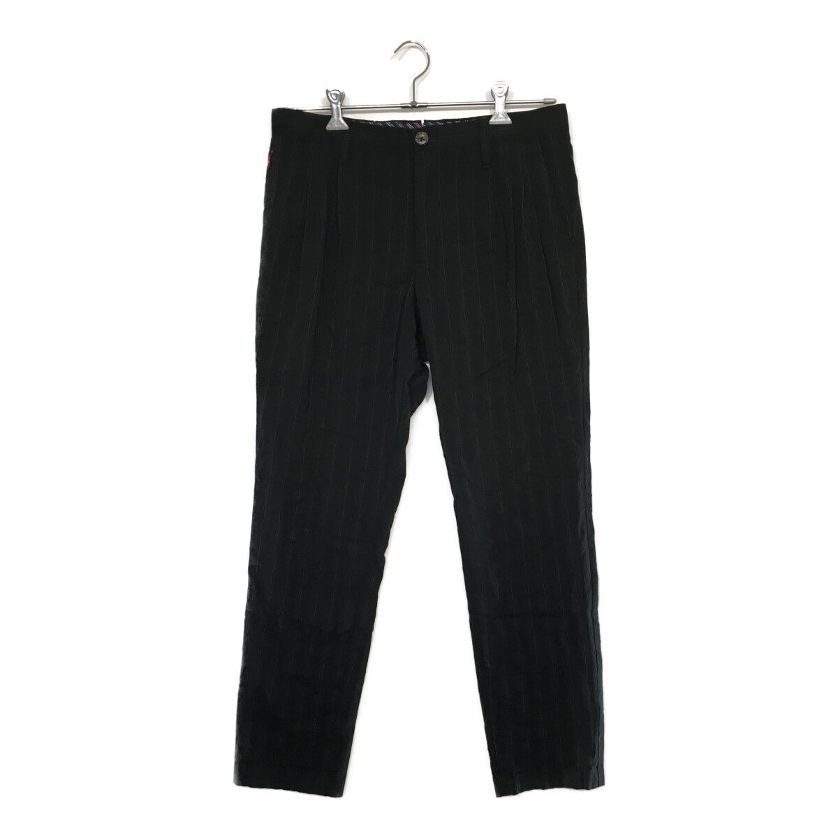 St.Andrews - coco 中古 セントアンドリュース StANDREWS メンズ パンツ M 黒系 ブラック ストライプ St.Andrews - coco 中古 セントアンドリュース StANDREWS メンズ