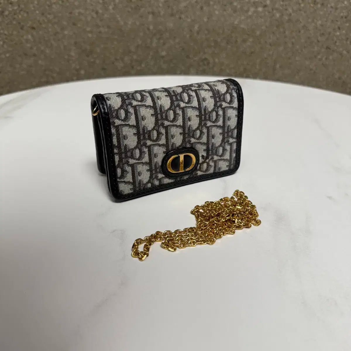 正規品 Dior(ディオール) モンテーニュ 30 ナノ ポーチ クロス