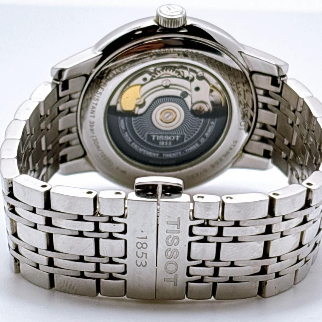 351ティソ T085407A パワーマチック80 自動巻き デイト 腕時計 - メルカリ