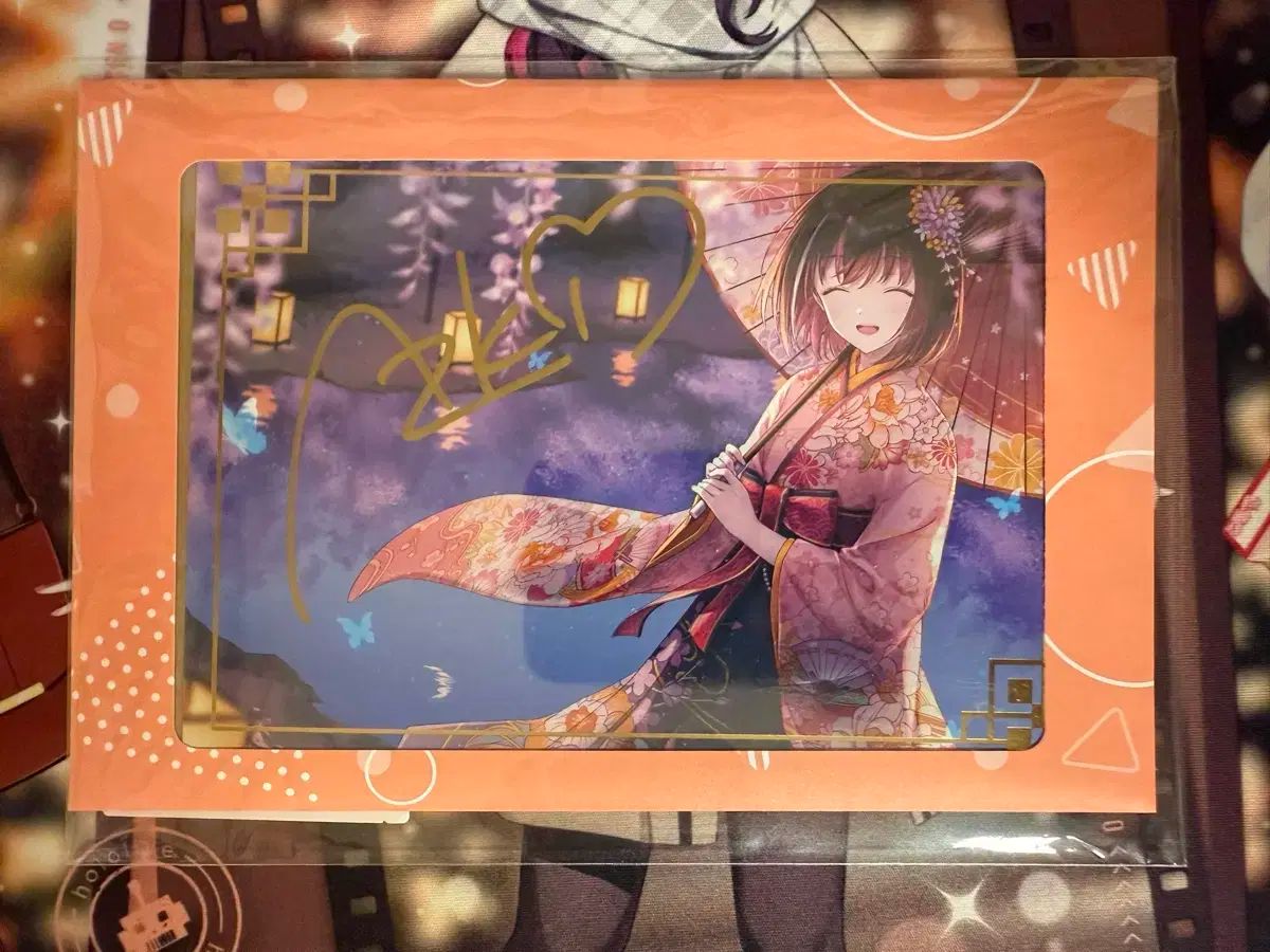 タキシードサム 武井千亜希先生 イラストサイン色紙 ミラクルサイン会