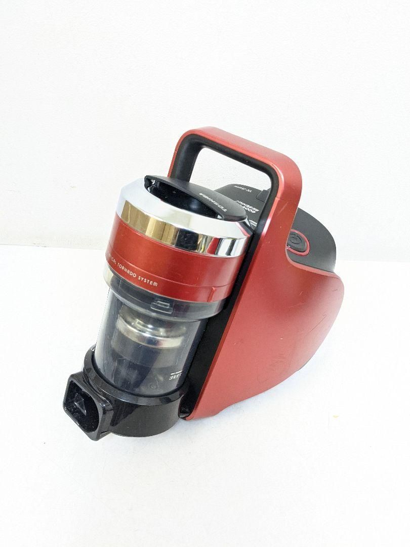 TOSHIBA 掃除機 トルネオ VC-JS4000 赤 サイクロン掃除機 TOSHIBA 掃除