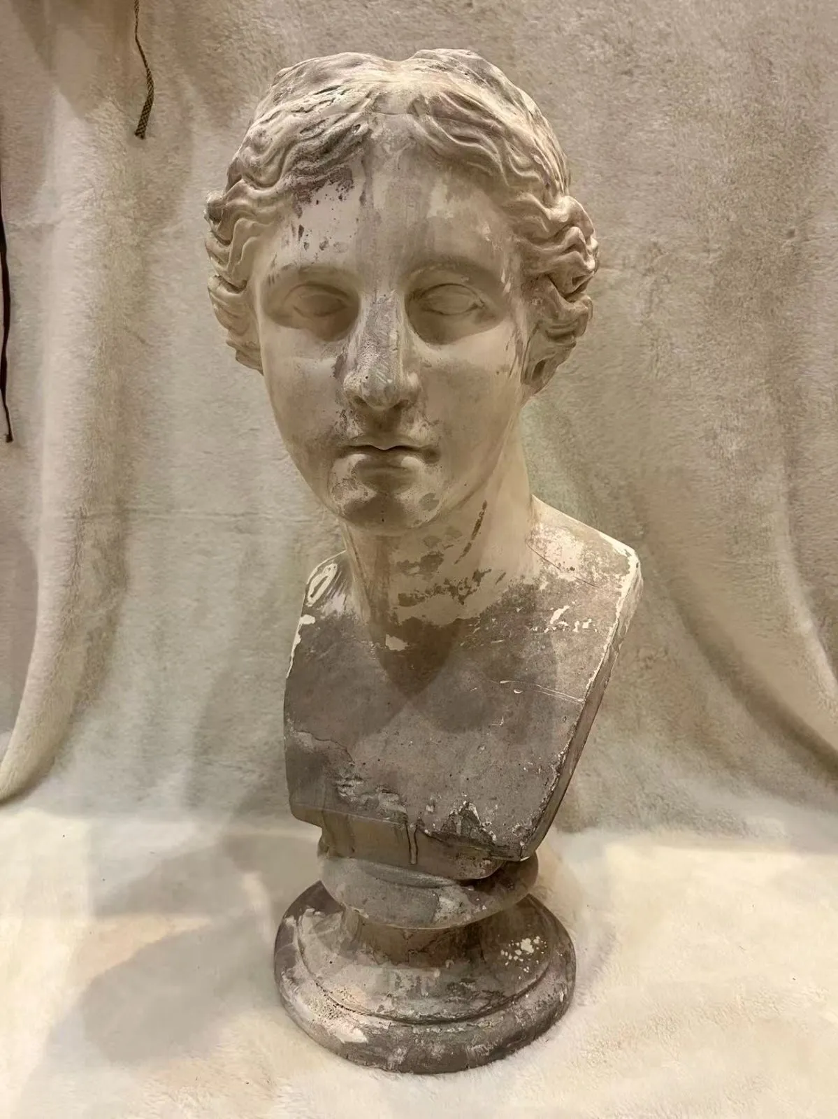 ミロのヴィーナス石膏像　古典的女性像 石膏彫刻 約110センチ　引き取り限定 ミロのヴィーナス石膏像 古典的女性像 石膏彫刻 約110センチ 引き取り限定