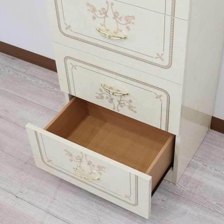 サルタレッリ フローレンス 5段 チェスト スリム イタリア製 収納家具