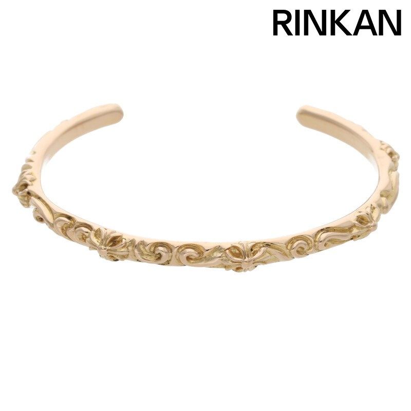 クロムハーツ 22K BANGLE SBT/22K SBTバンド ゴールドバングル