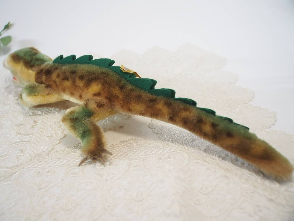 送料無料☆シュタイフGaty Crocodile 15cm オールID's完品