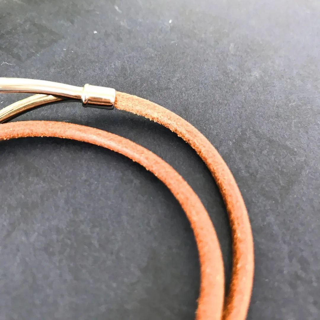 HERMES エルメス ジャンボブレス 二連巻き ブレスレット