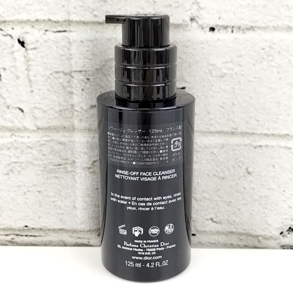 【未開封】Dior SAUVAGE フェイスクレンザー 125ml DIOR】 【新作】ソヴァージュ クレンザー - フレグランス
