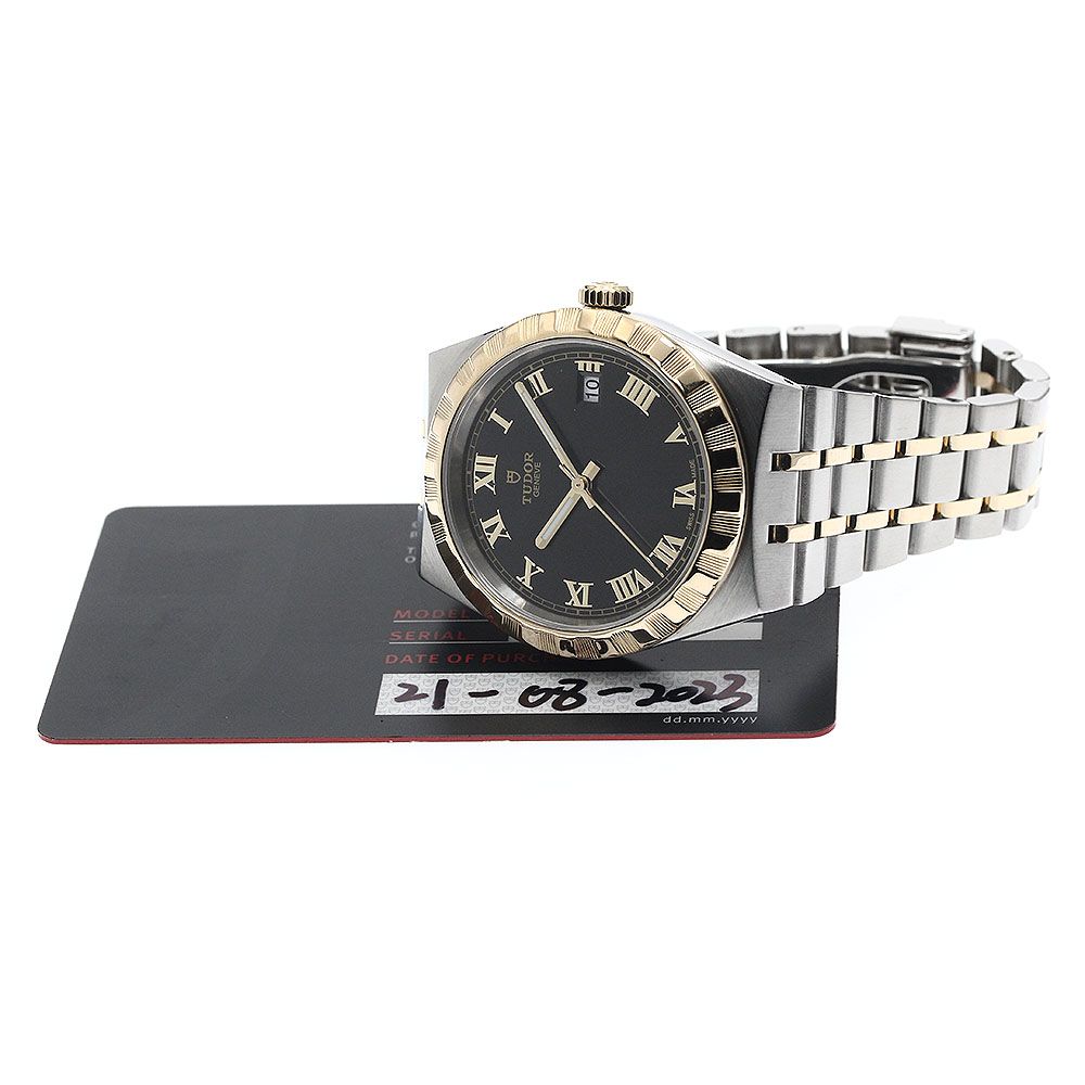 チュードル TUDOR 28503 ロイヤル デイト YGコンビ 自動巻き メンズ  