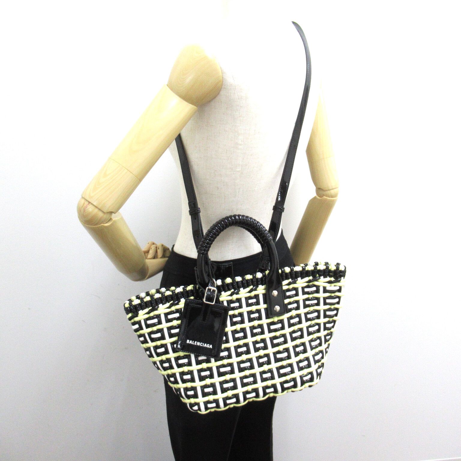 バレンシアガ  モデルビストロXS 2WAY ショルダーバッグ BALENCIAGA】バレンシアガ『ビストロ XXS ストラップ付