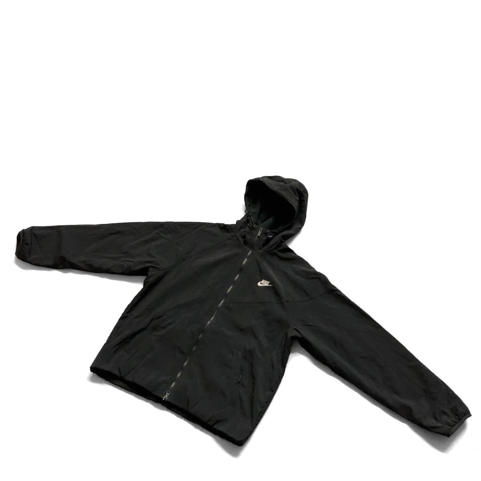 美品】NIKE ナイキ WR Winter Woven Hoodie JKT Black THERMA-FIT