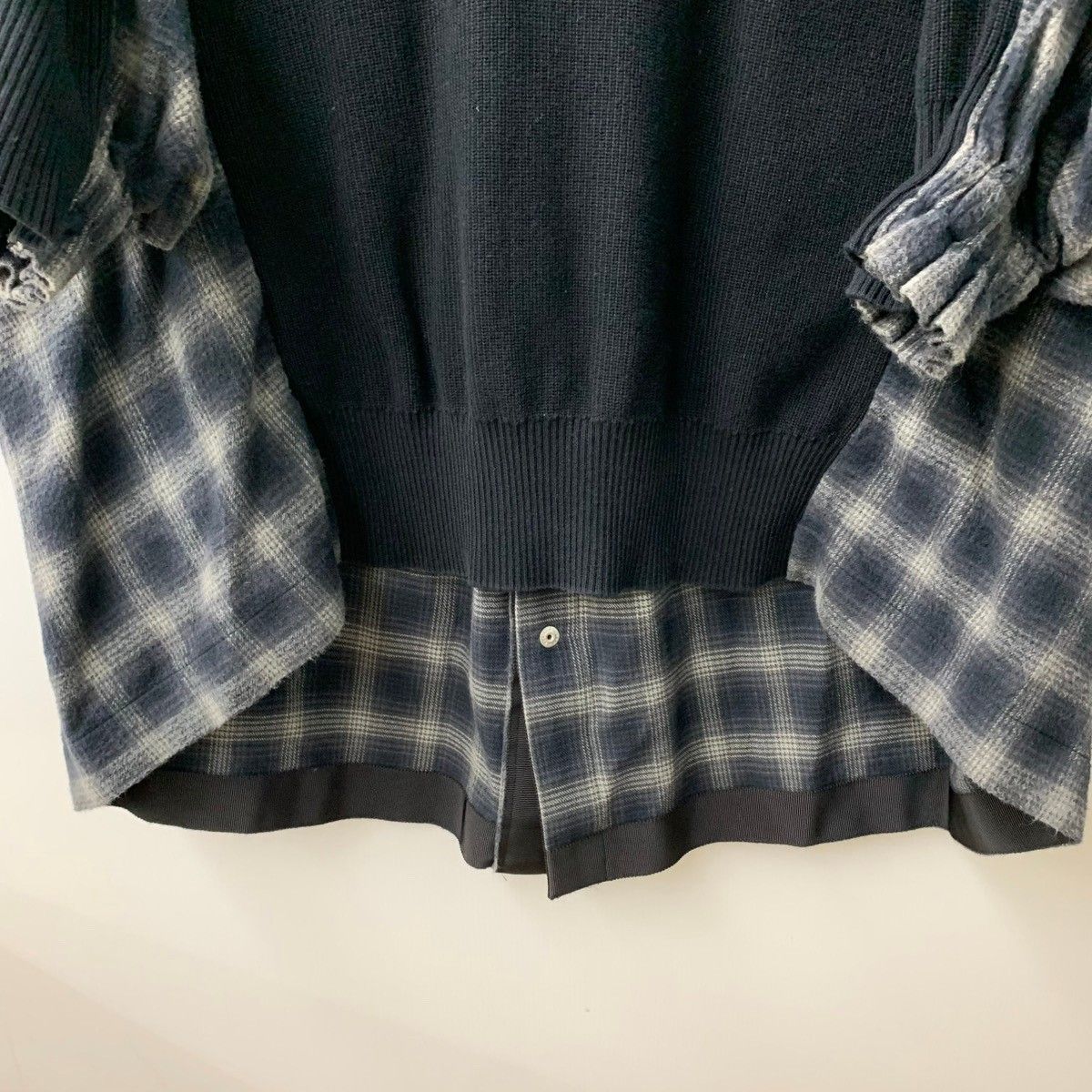 サカイ sacai 20AW シャツドッキングニット 20-04871 セーター 
