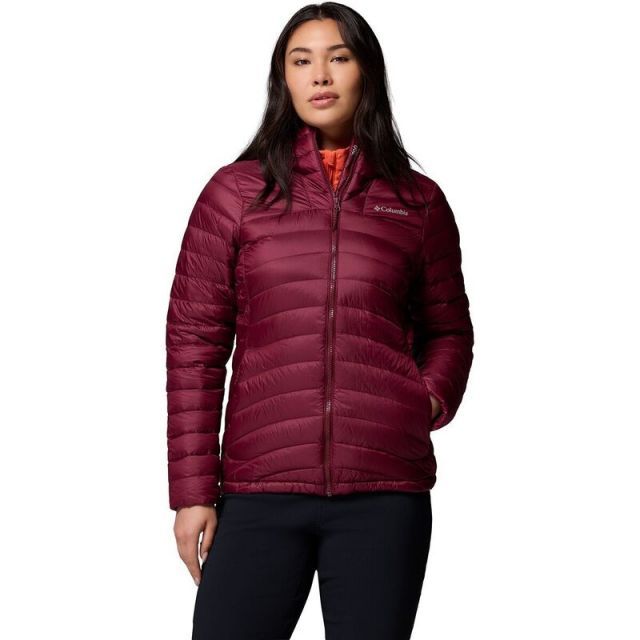 送料無料 コロンビア レディース ジャケット ブルゾン アウター Corelite Down Hooded Jacket - Women s Rich Wine