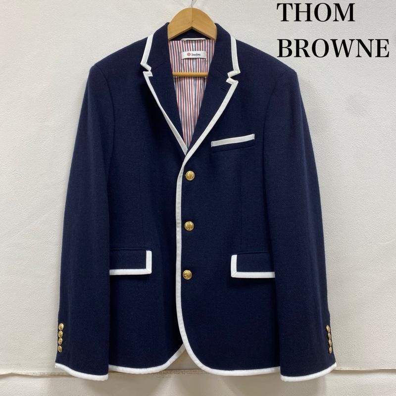 THOM BROWNE/金ボタン/テーラードジャケット/紺ブレ
