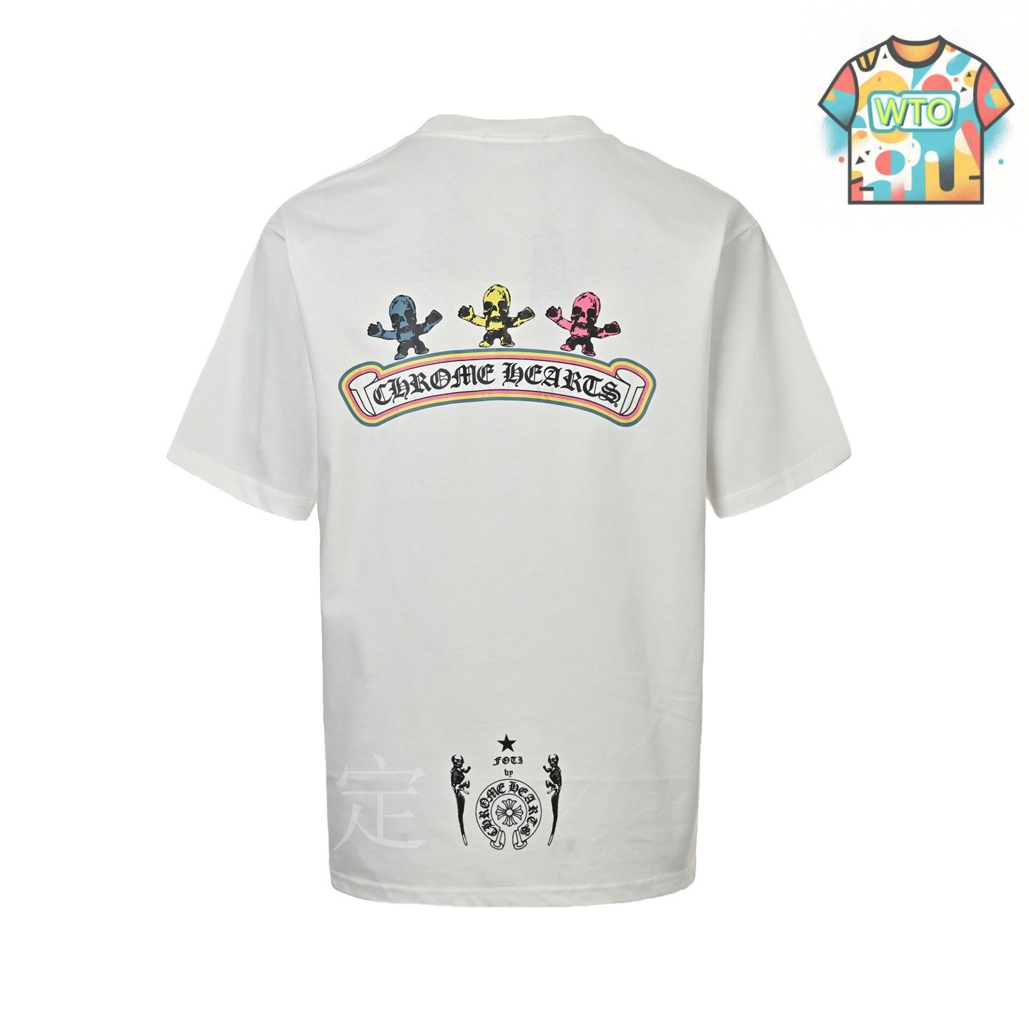 希少　CHROME HEARTS スカルプリント Tシャツ M 26673_1.jpg