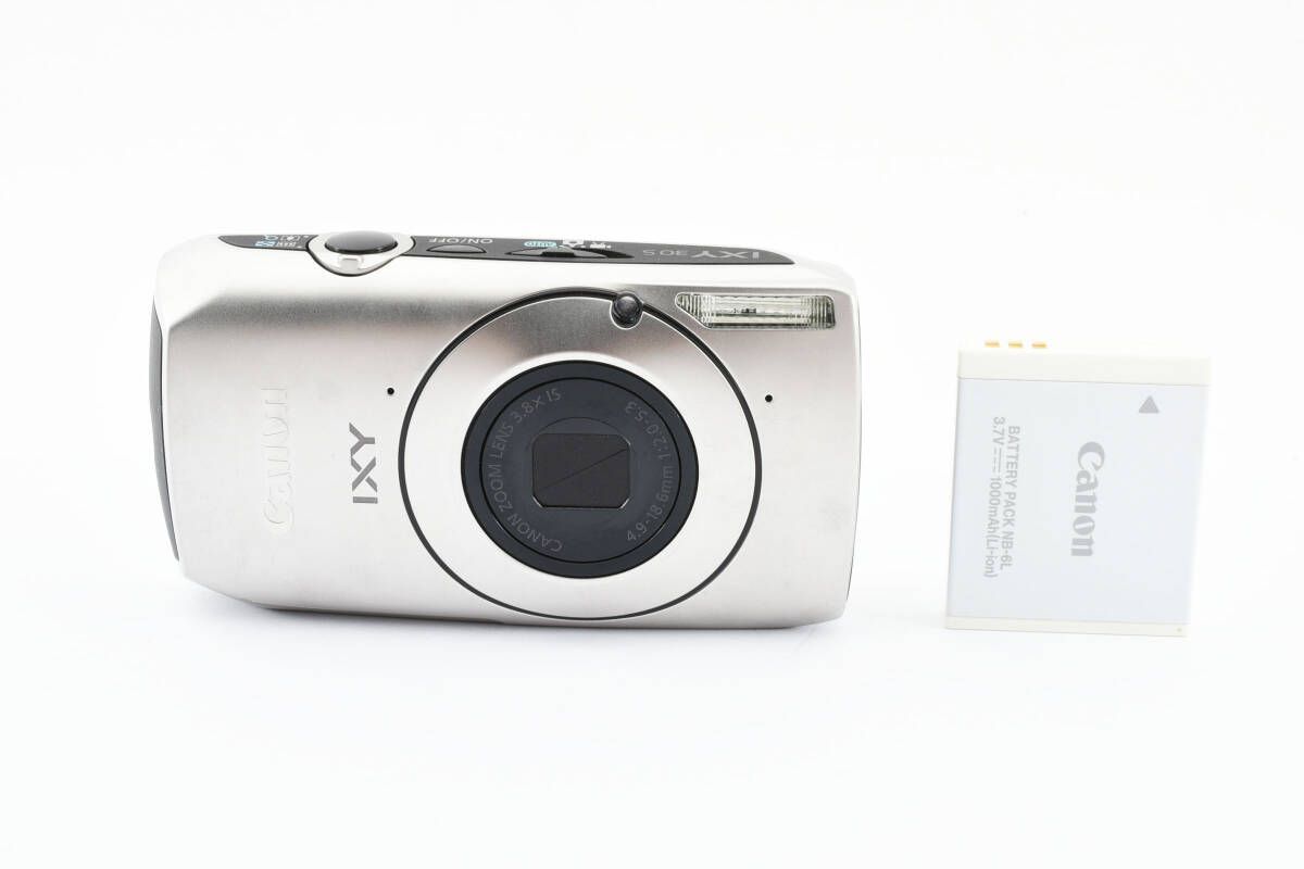 ☆良品☆キヤノン コンパクトデジタルカメラ IXY 30s PC1473 シルバー 