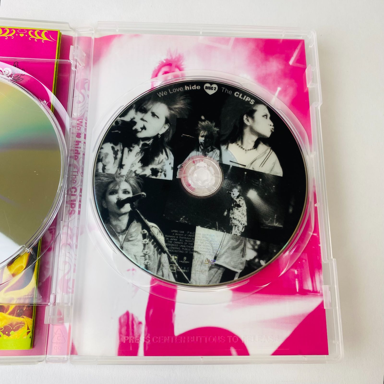 セル版] hide / We hide-The CLIPS-〈初回限定盤・2枚組〉UPBH-9443 [MSC-N2]【DVD】 - メルカリ