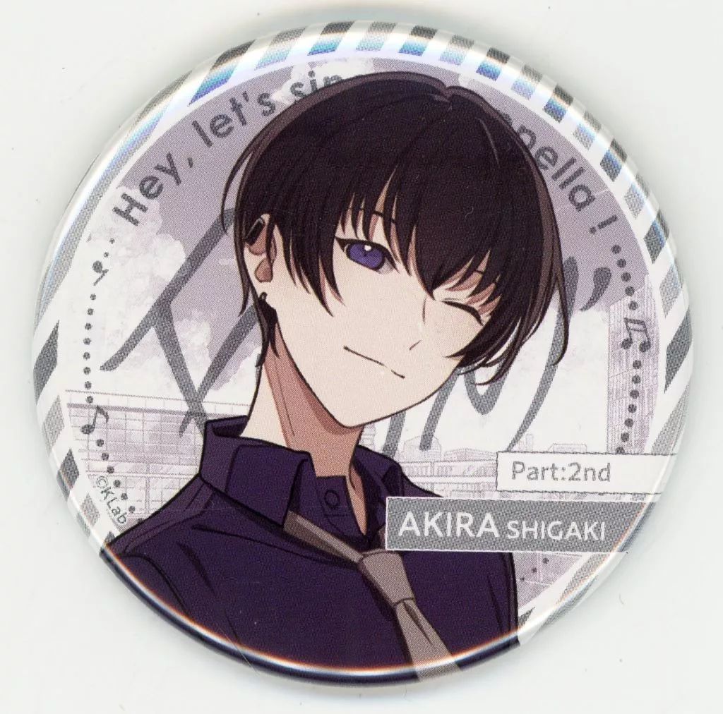 アオペラ　紫垣明　缶バッジ 中古】バッジ・ピンズ 紫垣明 「アオペラ -aoppella!?- POP UP STORE