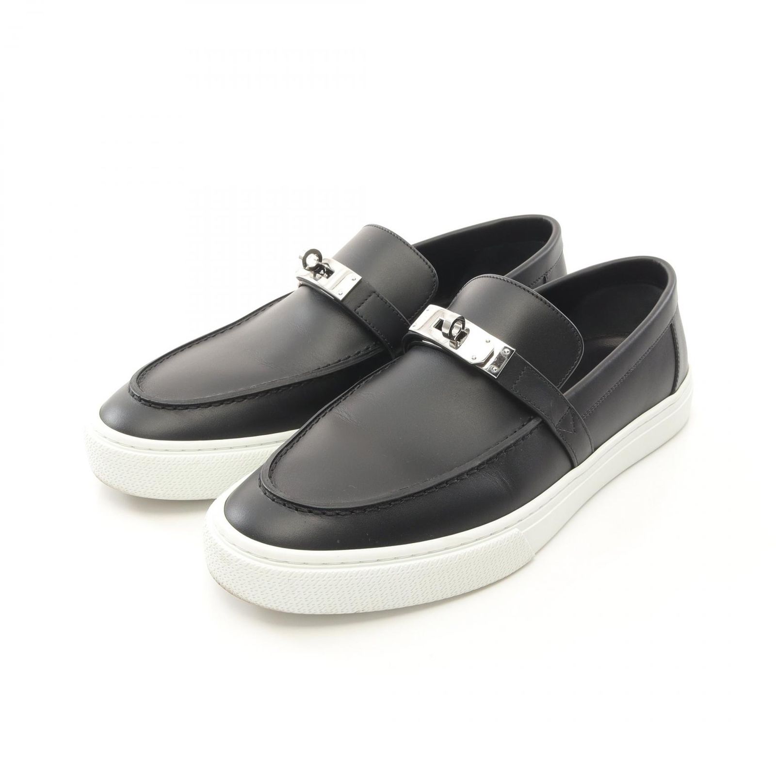 エルメス 本革 スリッポン HERMES(エルメス) / ドレスシューズ/43/BLK