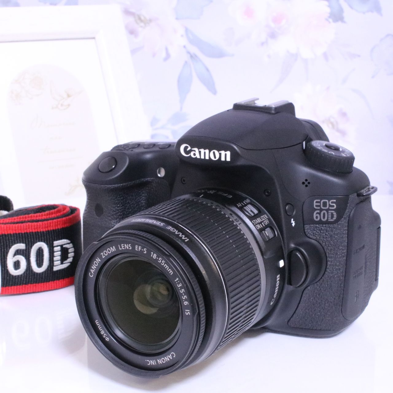 Canon キヤノン デジタル一眼レフカメラ EOS 60D レンズキット 初心者さんから中上級者まで納得のスペック 写真のスマホ転送にも対応 1160601074
